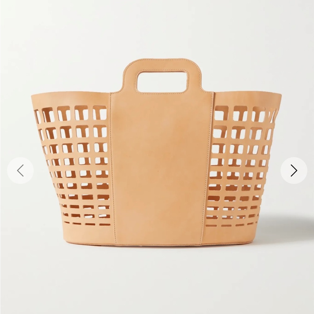 Demijohn cutout leather tote - Picture 11 of 16
